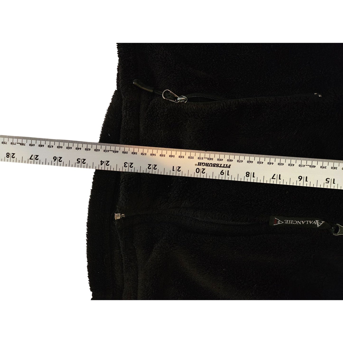 Avalanche Brown Fleece Jacket With Full-Zip Front Closure & Zippered Pockets For Outdoor Wear