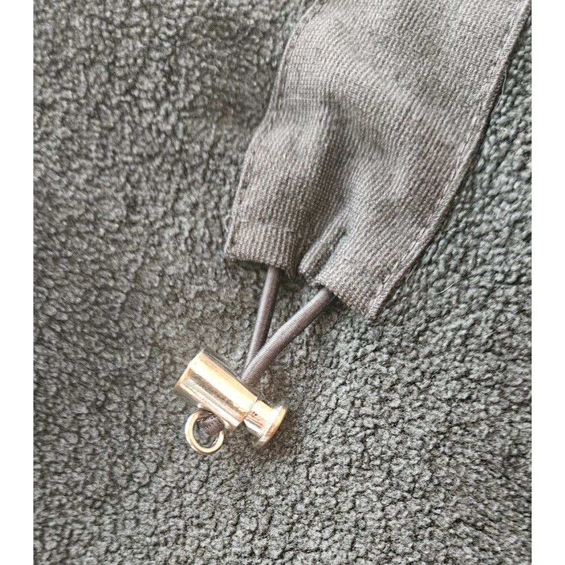 Karen Scott Sport Womens Zip-Up Sherpa Jacket With Adjustable Waist.