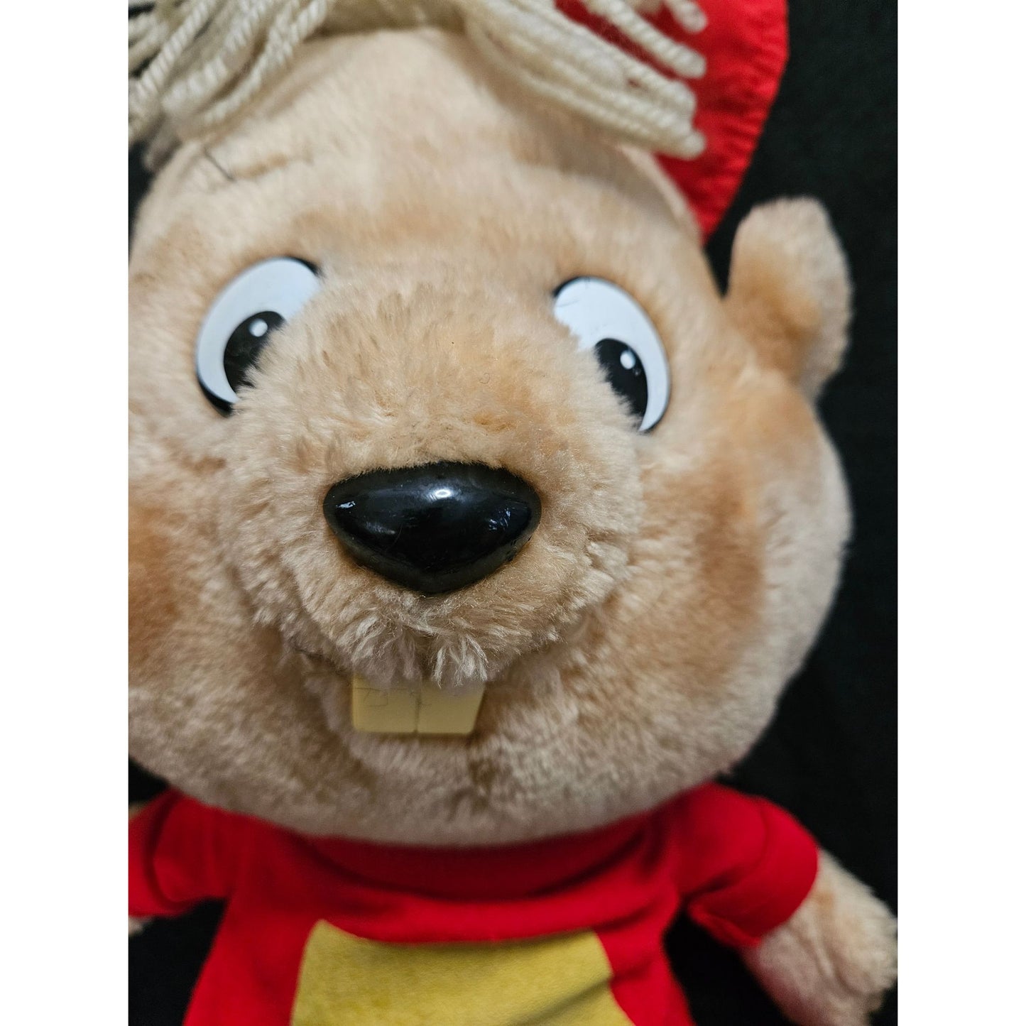 Alvin And The Chipmunks Plush Stuffed Toy With Red A Shirt & Hat