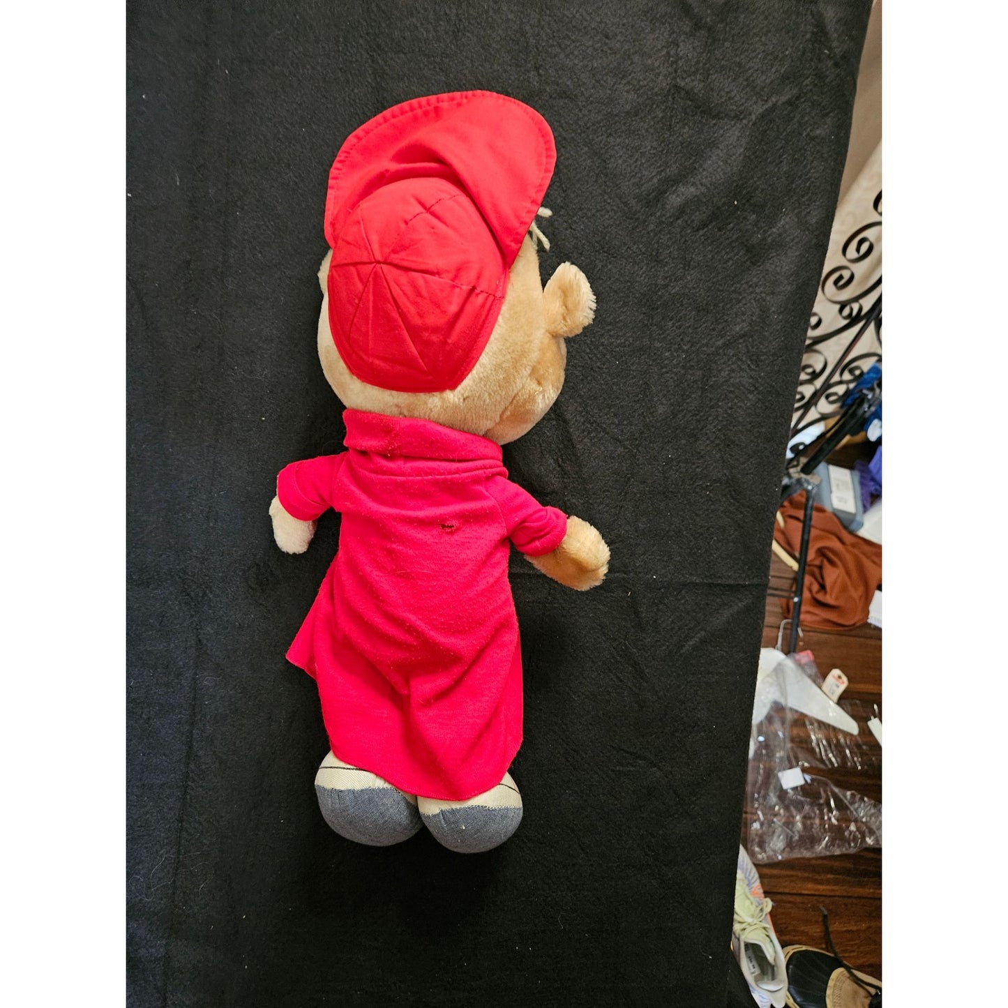 Alvin And The Chipmunks Plush Stuffed Toy With Red A Shirt & Hat