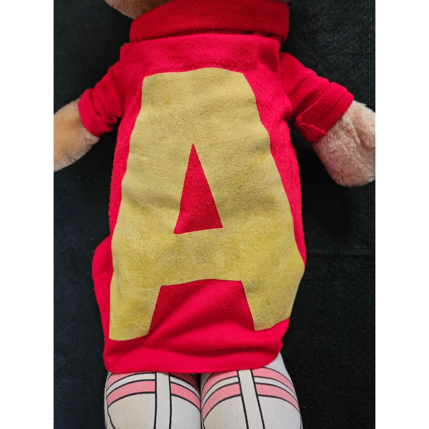 Alvin And The Chipmunks Plush Stuffed Toy With Red A Shirt & Hat