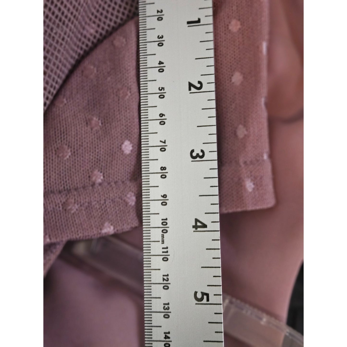 Sheer Polka Dot Mesh Cowl Neck Top