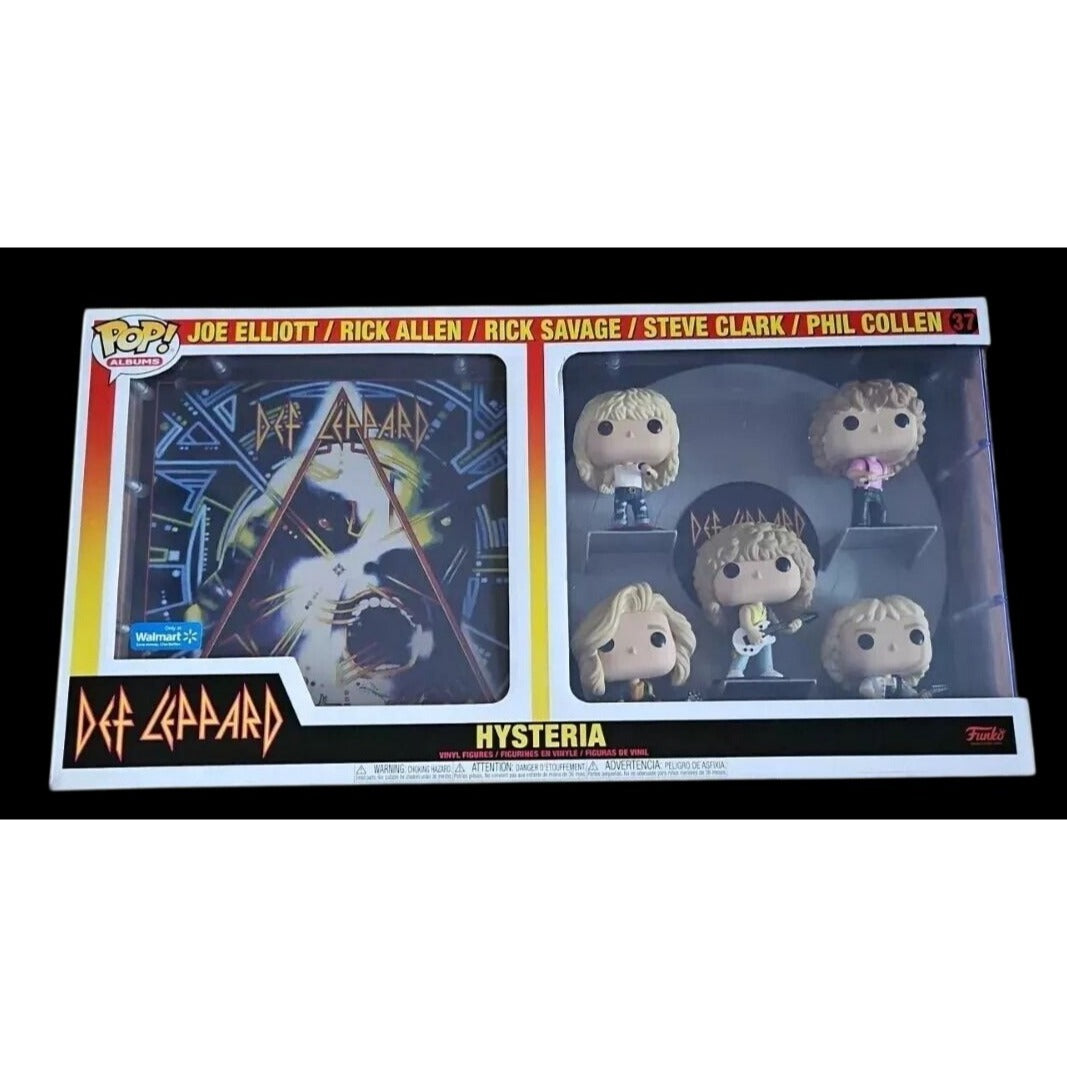 Def Leppard Hysteria Funko Pop! Deluxe Album Cover with case: Hysteria