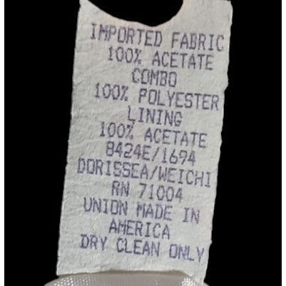 Karen Lawrence By Matthew White Textured Blazer Womens Size 10