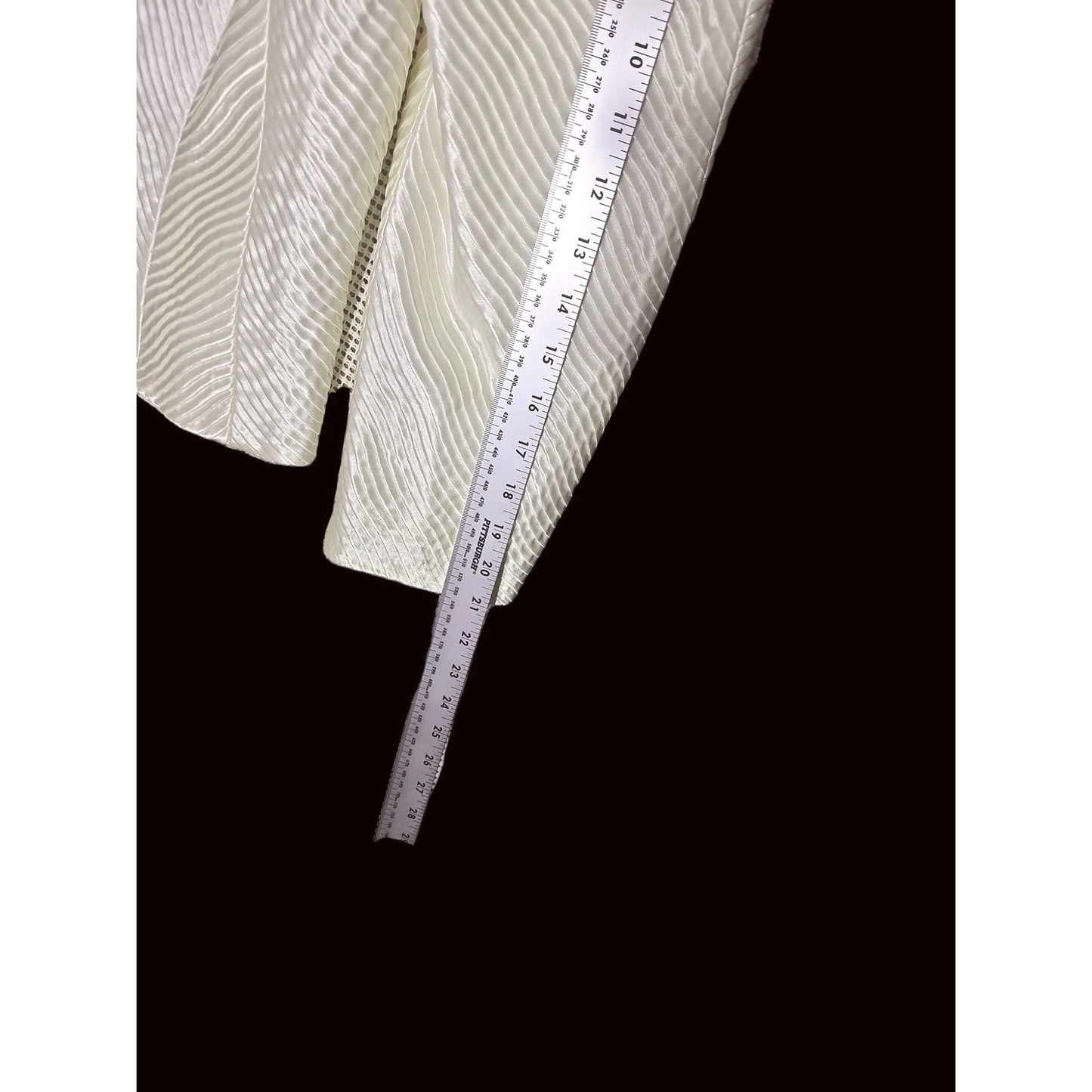 Karen Lawrence By Matthew White Textured Blazer Womens Size 10