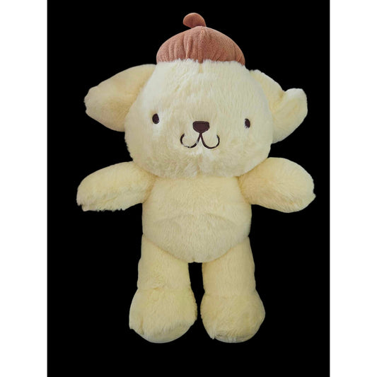 Build-A-Bear Pompompurin Plush Yellow Dog With Brown Hat 19" Soft Toy Cute Gift