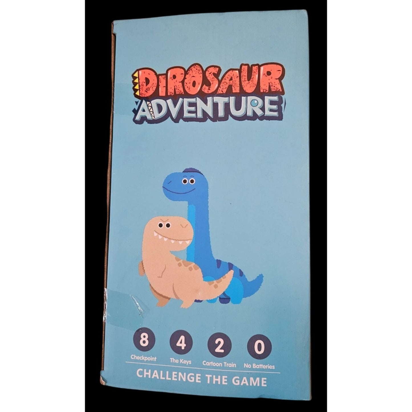 Cars Track Toy for 3 Year Old Boys, Dinosaur Adventure Car Racing Track Toy Playsets for 3, 4, 5, 6 Year Old Boys, Girls, Interactive Games,