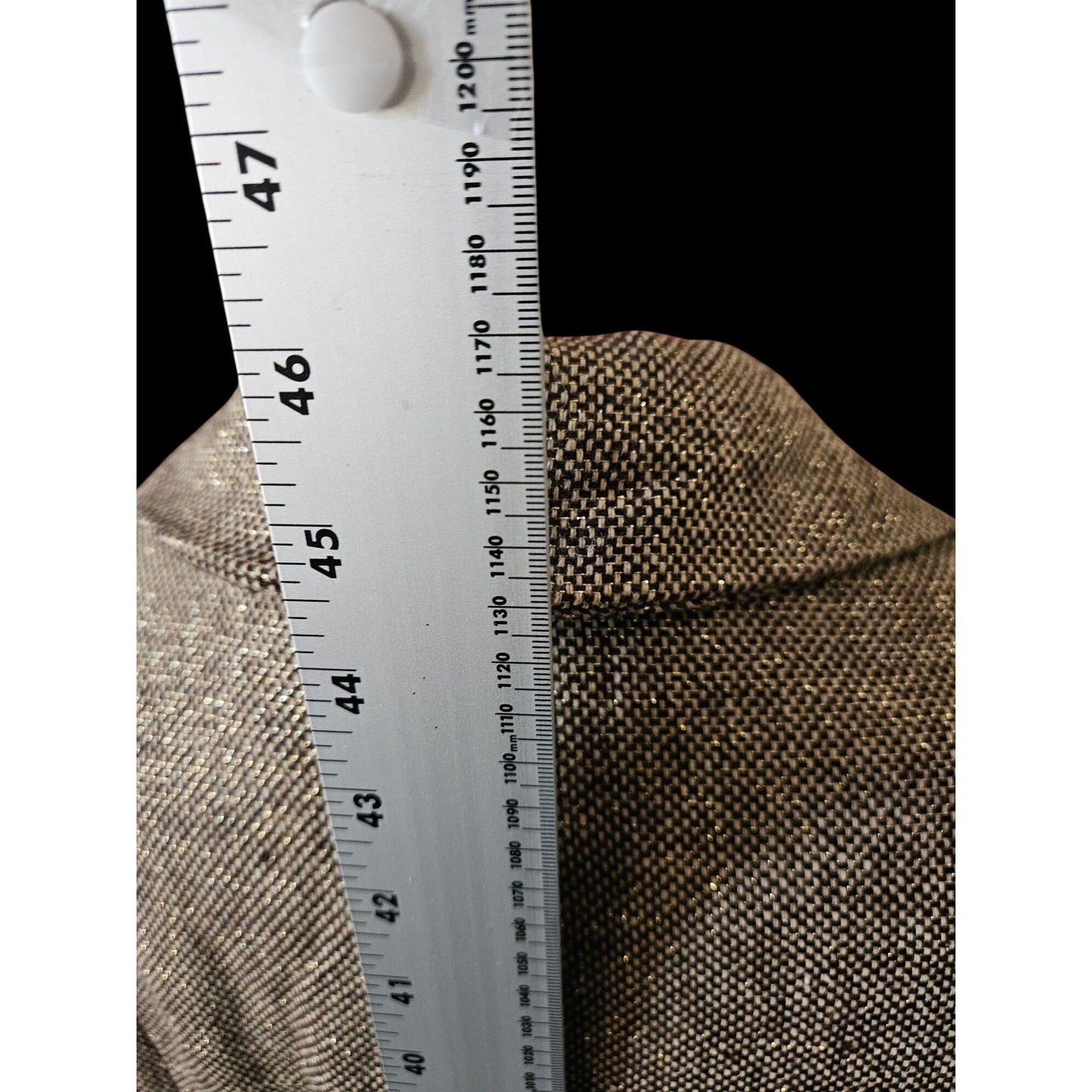 Vintage Brown wool Tweed women's Jacket With Button Accents & Pockets