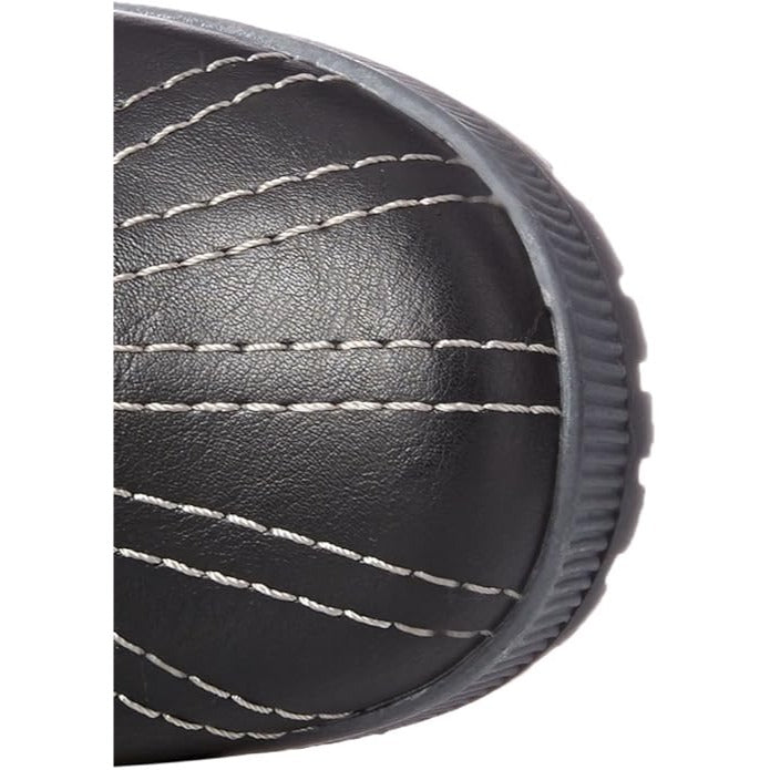 Brown Faux Leather & Fur-Lined Winter Snow Boots By Sugar Lace-Up Durable Outsole Womens Size 9 Stylish & Warm Outdoor Footwear