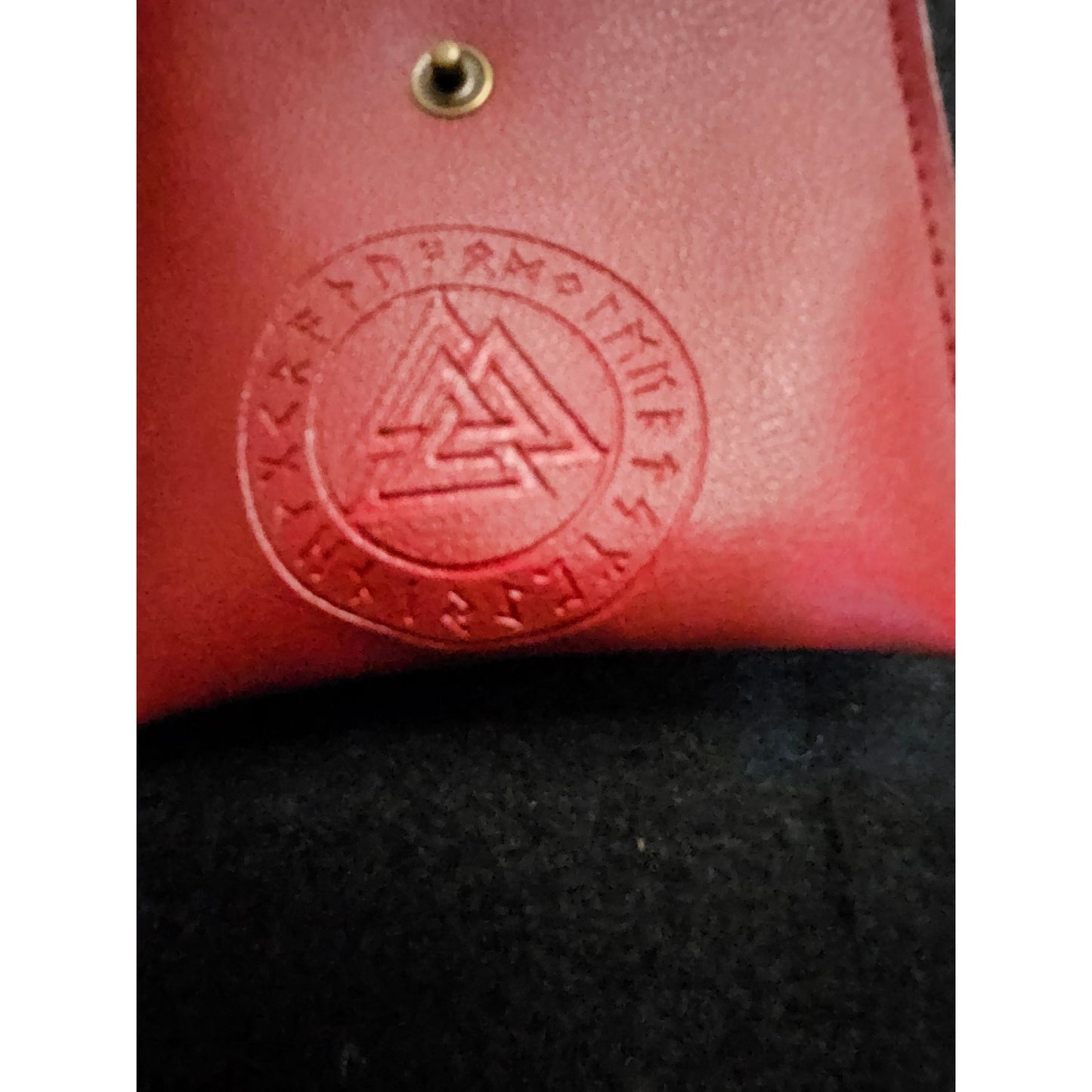 Viking Wolf Heads Necklace With Mjolnir Pendant Chain