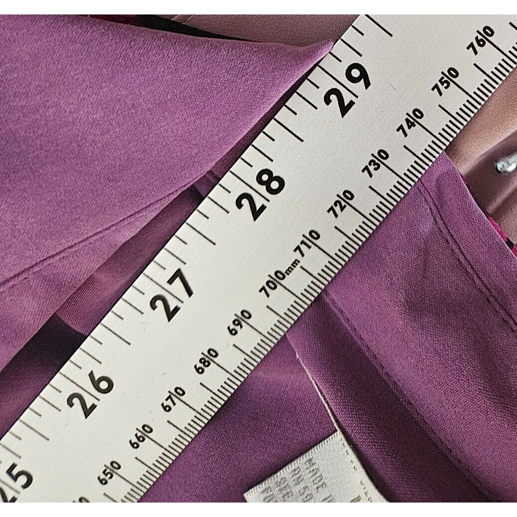 Annie Alexander Womens Purple Button-Up Shirt - Size L