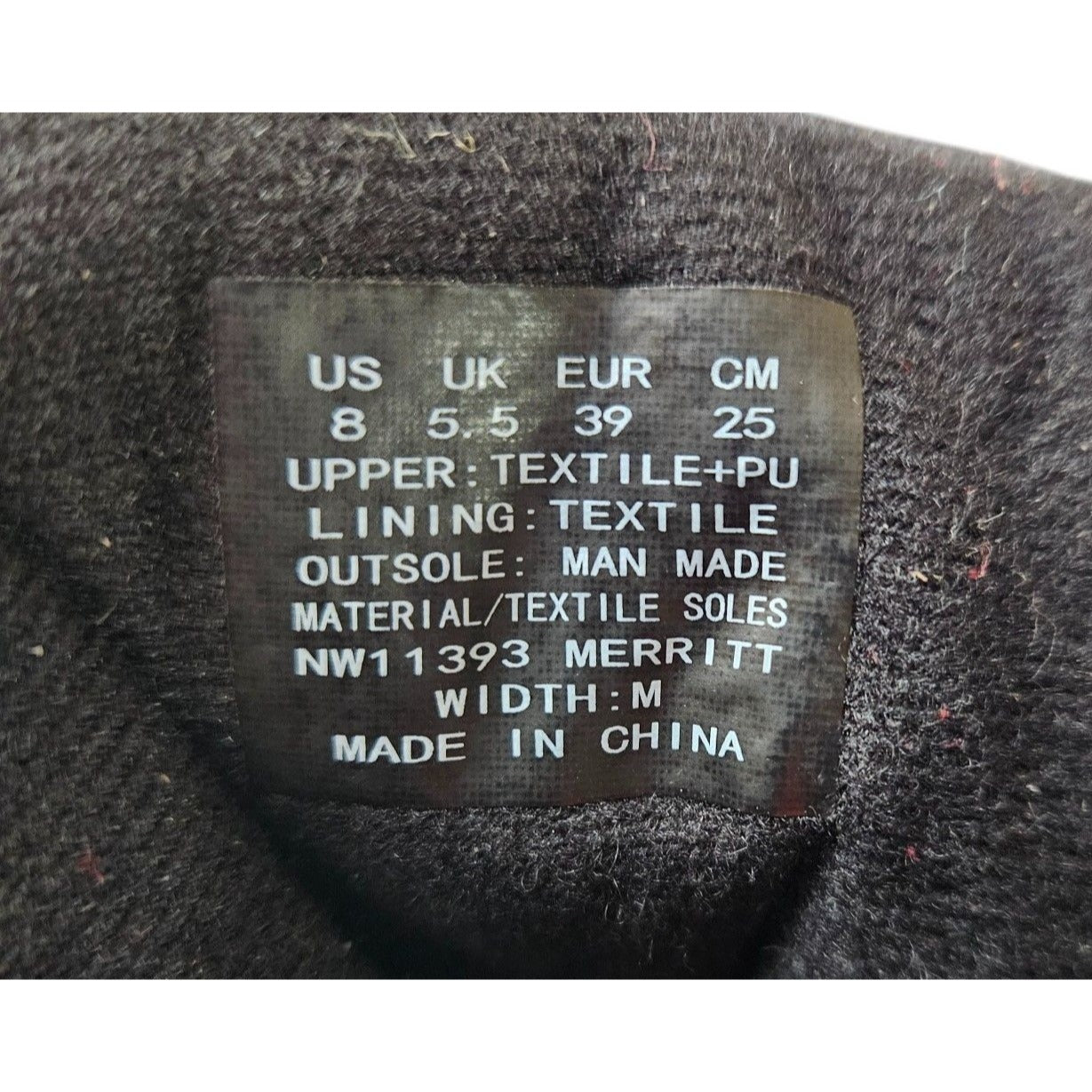 U.S. Polo Assn. Womens Black Fur-Lined Winter Boots Size 8 Medium With Quilted Upper & Durable Rubber Sole