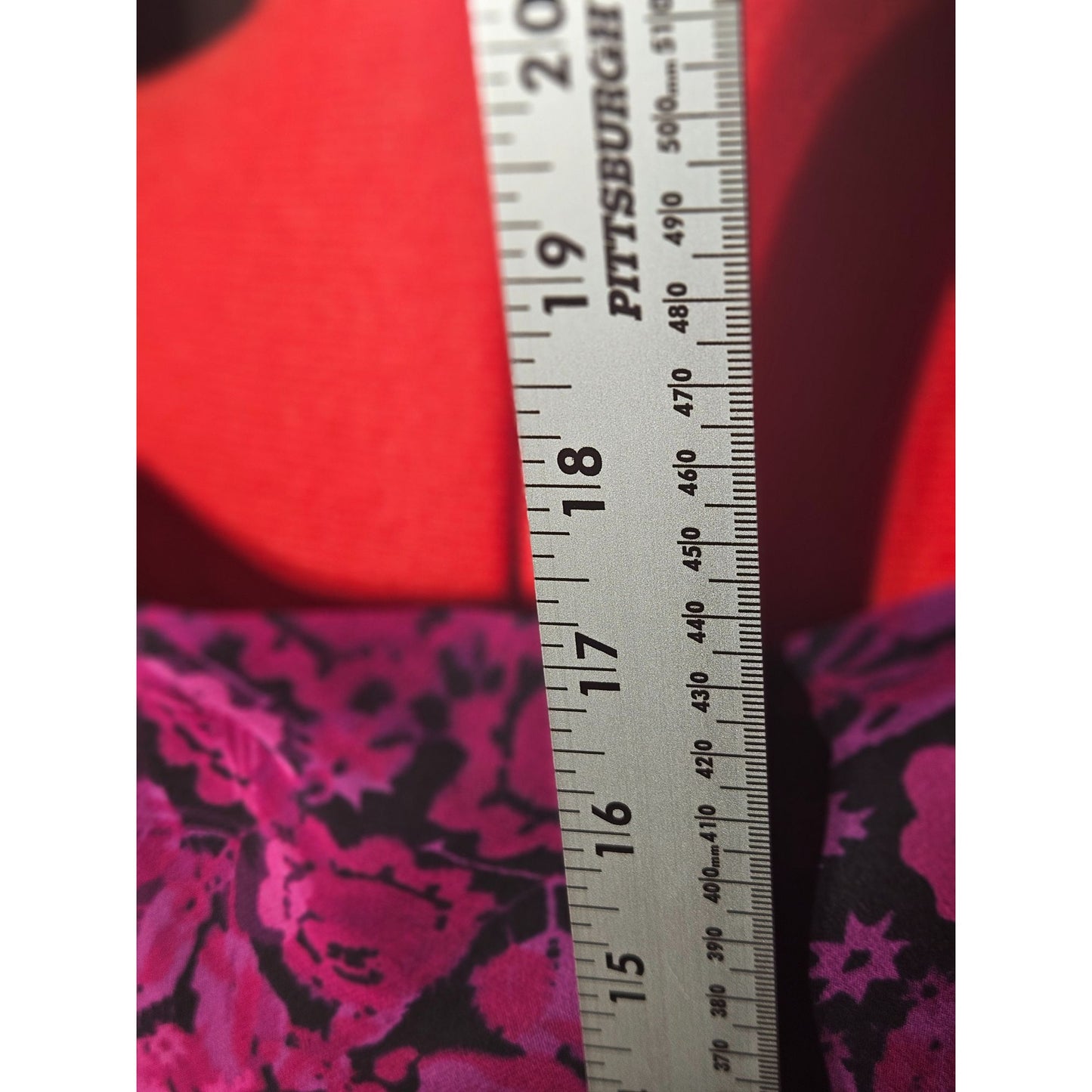 Vintage Sleeveless Floral Beaded shoulder Top Blouse With Cowl Neck In Pink & Black