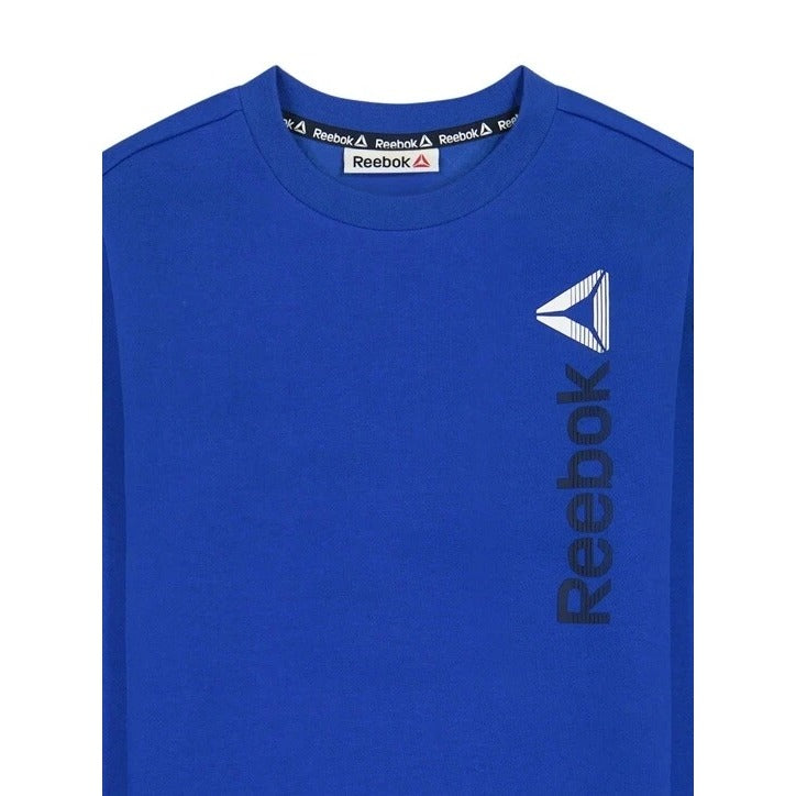 Reebok Energetic Crewneck Sweatshirt XS (4/5) Cobalt Blue