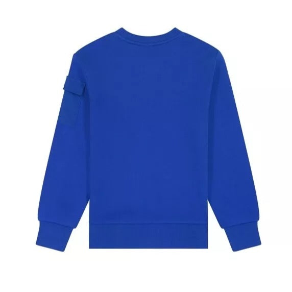 Reebok Energetic Crewneck Sweatshirt XS (4/5) Cobalt Blue