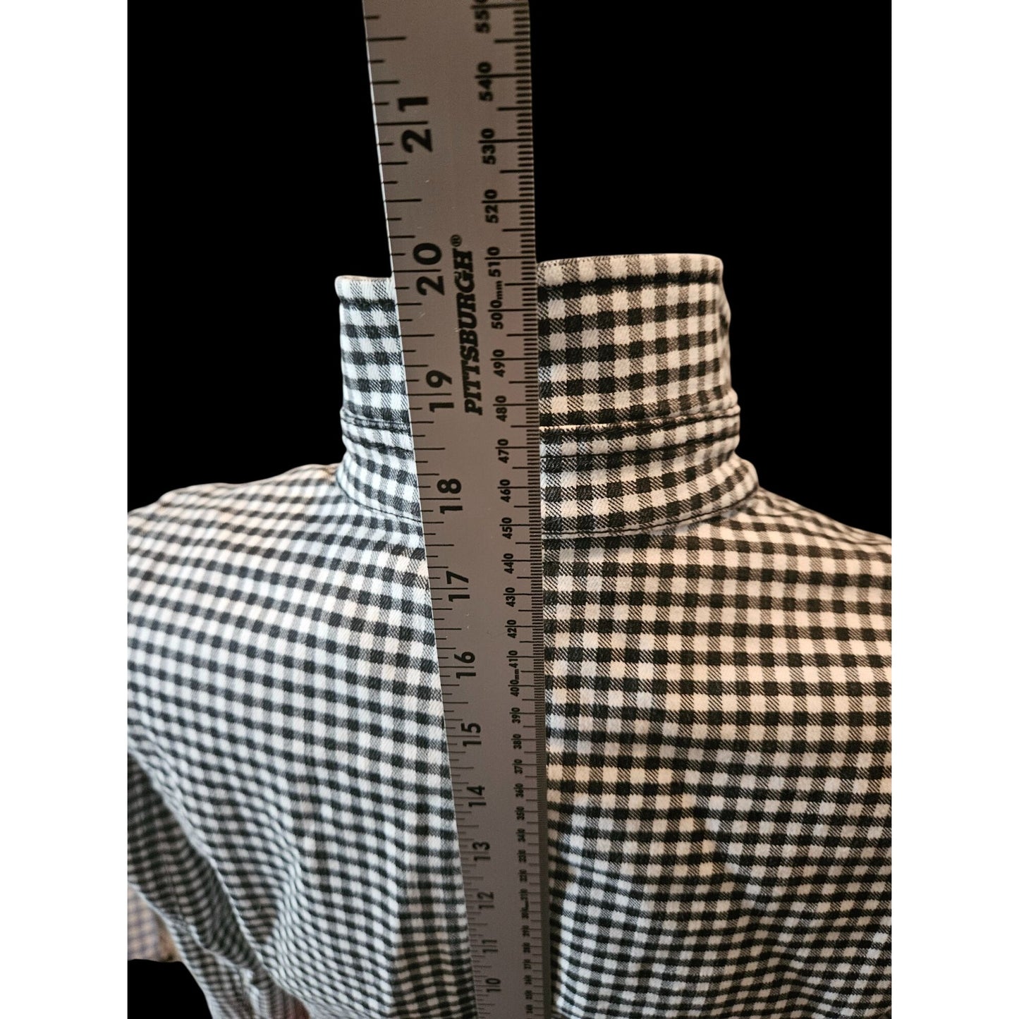 White House Black Market Womens Gingham Jacket Size 10
