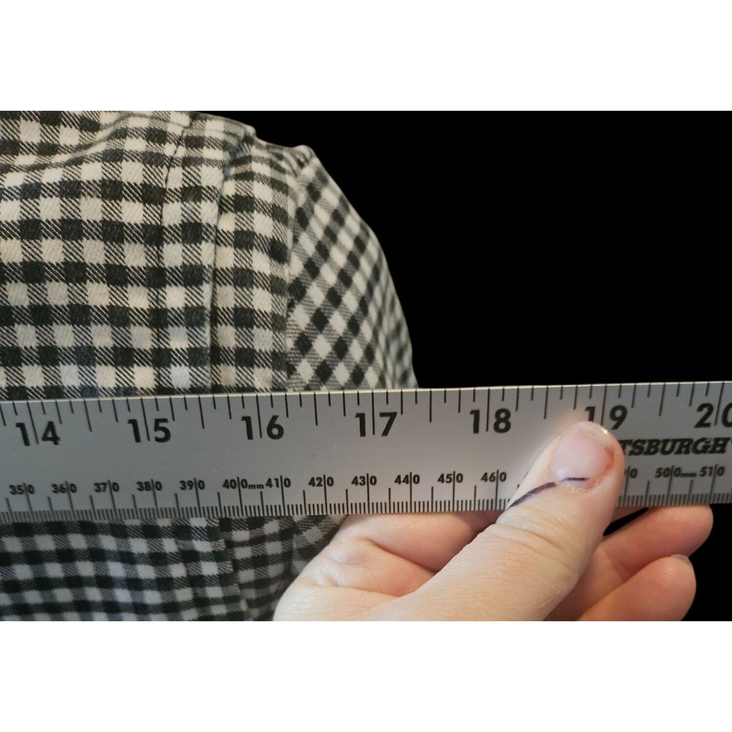 White House Black Market Womens Gingham Jacket Size 10