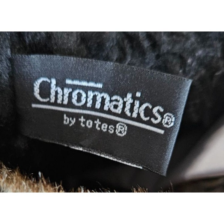 Womens Chromatics By Totes Red Faux Fur Lined Winter Boots Size 10W