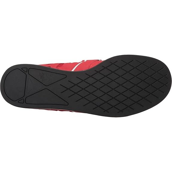 Reebok Mens Red Lifting Shoes With Velcro Strap & Lace-Up Closure Size 12.5 US Durable Sole For Performance