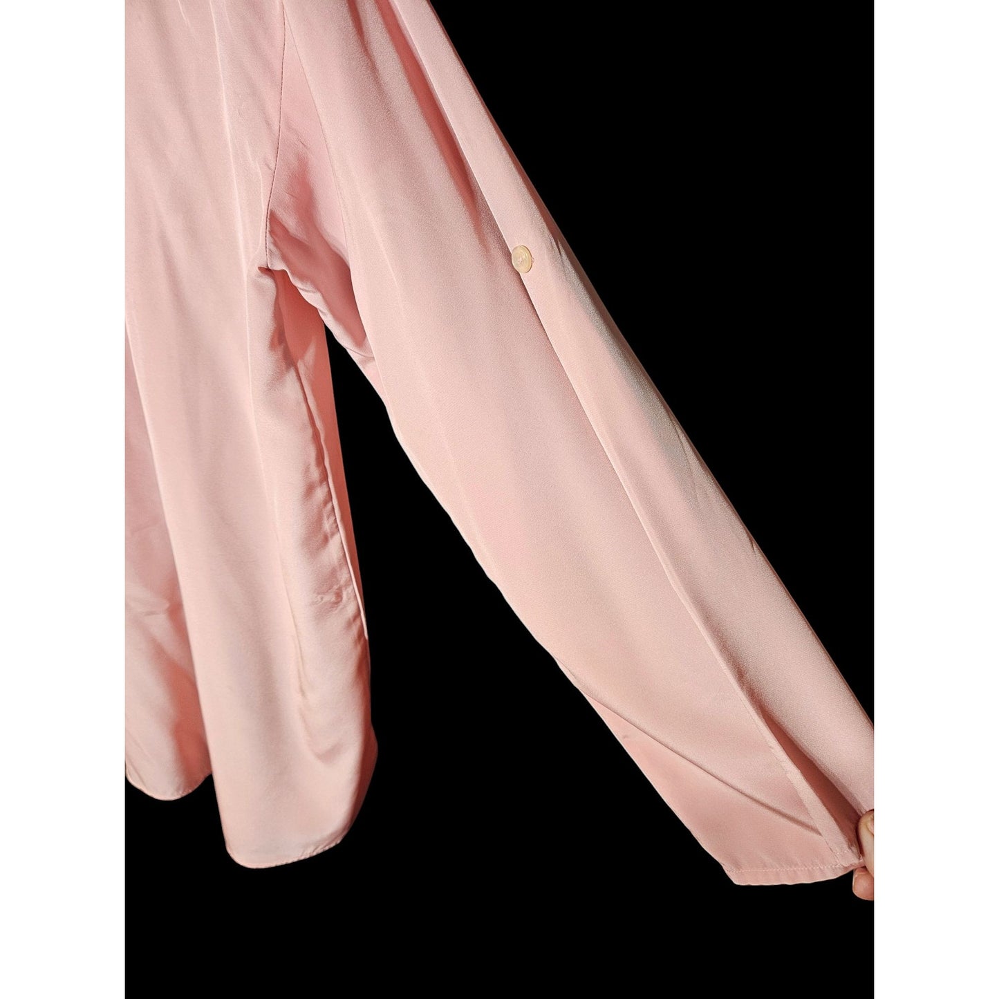 Fashion Conspiracy Womens Small Pink Button-Up Blouse