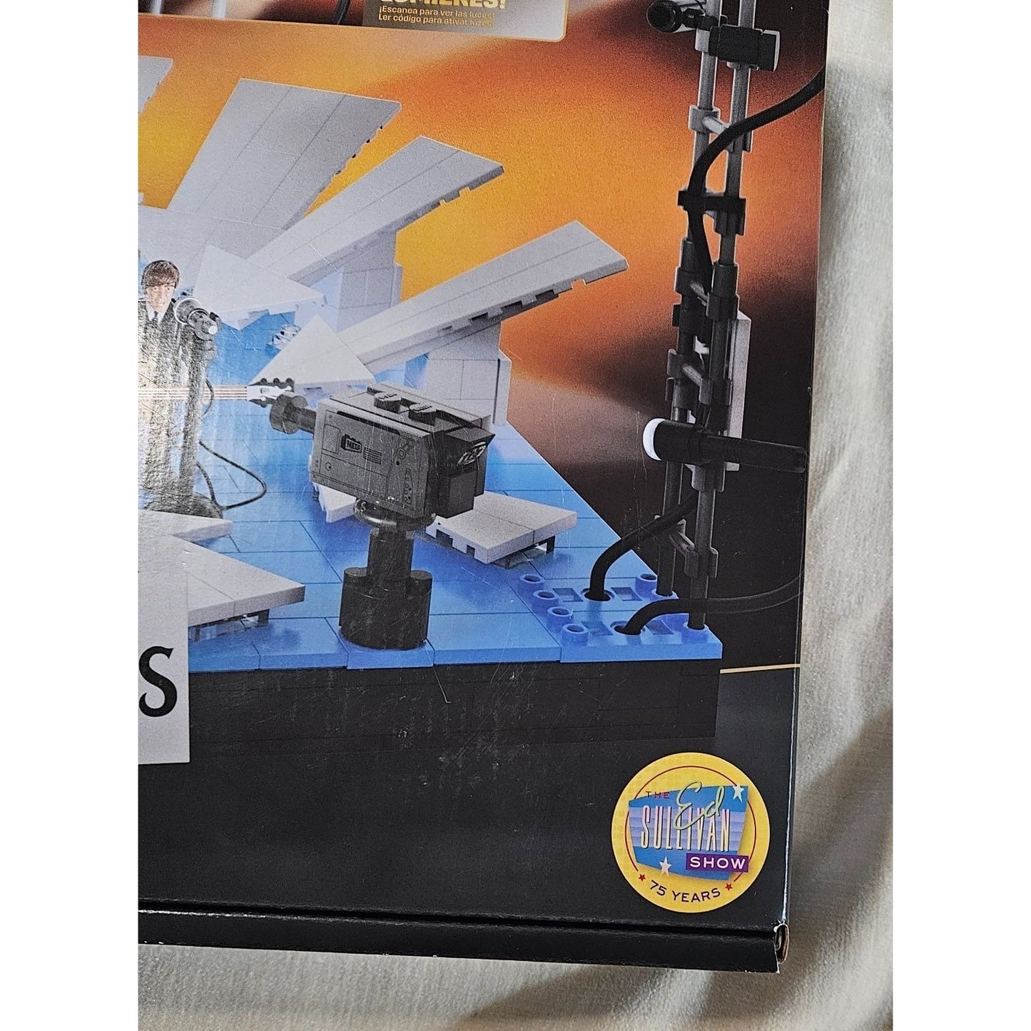 Mega The Beatles Ed Sullivan Show Building Set Brandnew 681 Pcs 18+ Collectors Edition