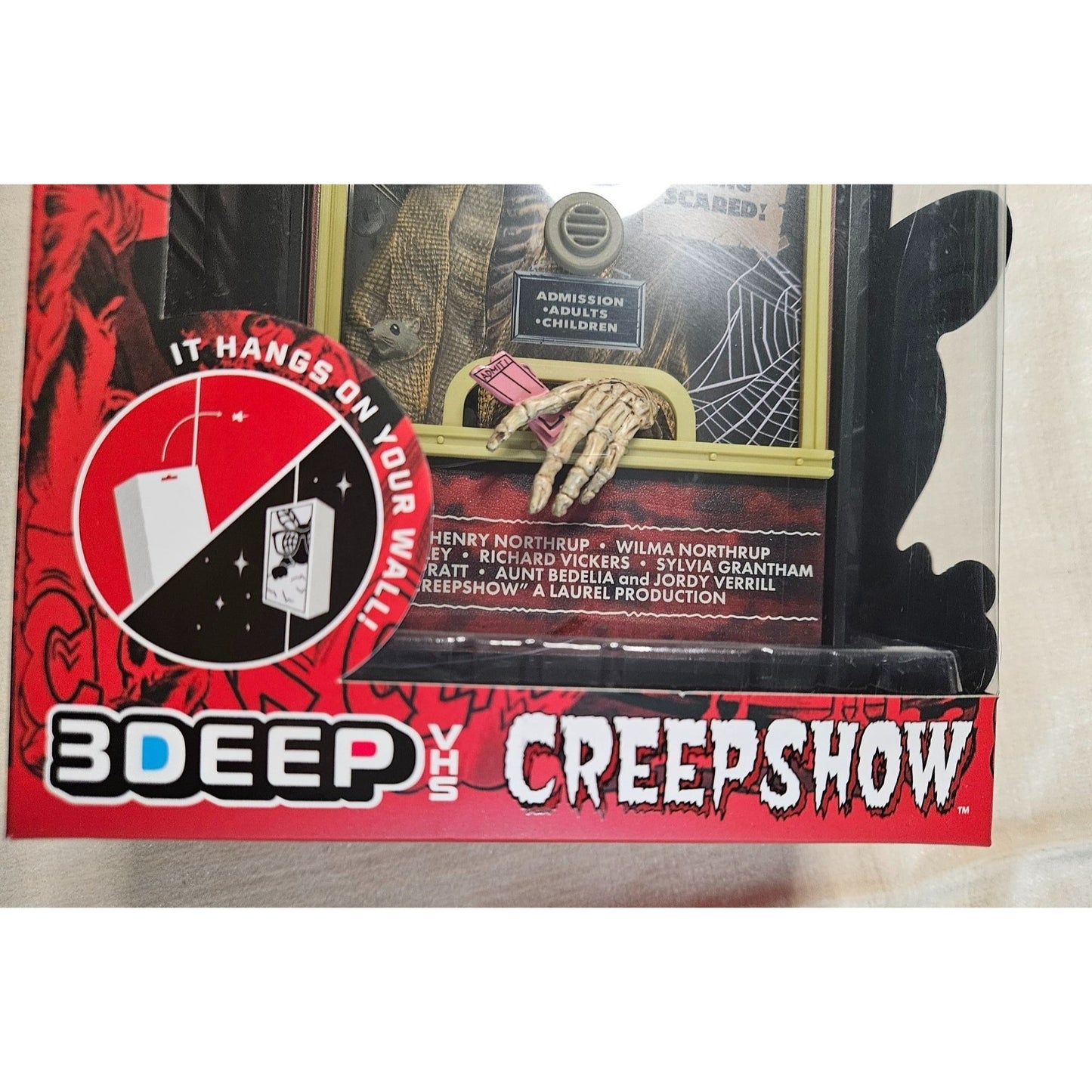 Creepshow 3Deep 3D Movie Art By Culturefly Horror Collectible Wall & Shelf Display For Ages 17+