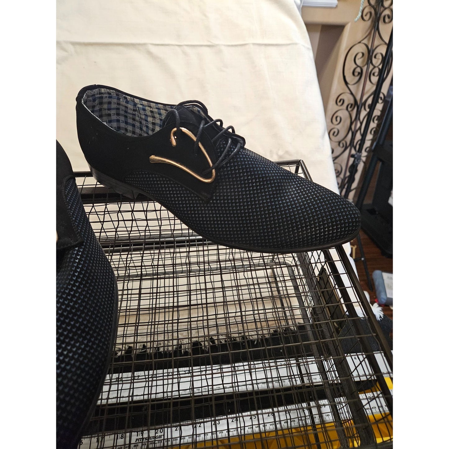 Mens Dress Shoes Man Dress Shoes Pointed Toe Designer Leather Shoes for Men Oxford Business Casual Shoes